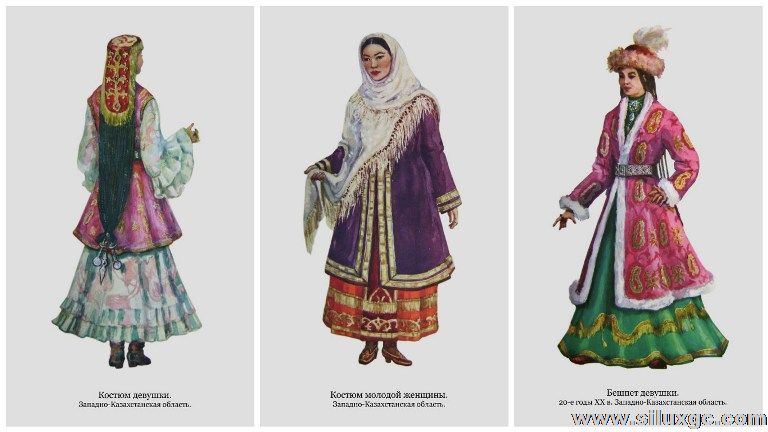 哈萨克女性服饰中从古至今都没有宗教服饰“希贾布”的身影