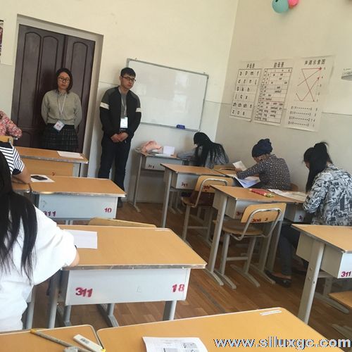 奥什国孔子学院举办2016年第三次HSK新汉语水平考试