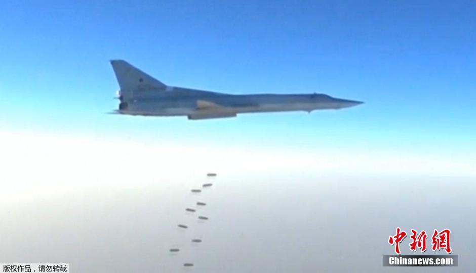 俄空天部队首次从伊朗起飞空袭极端组织目标
