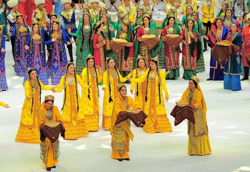 土库曼斯坦庆祝独立25周年
