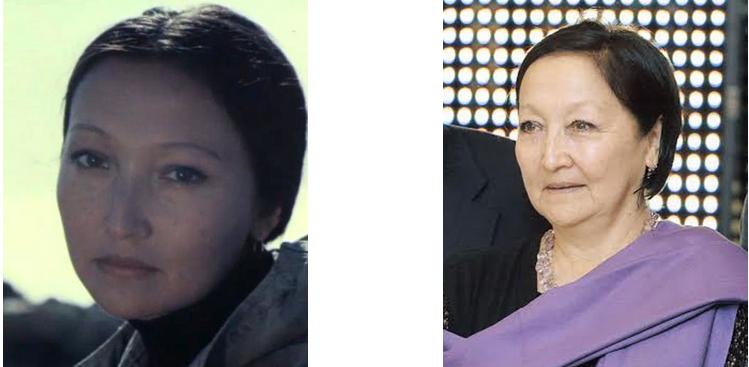 美人迟暮—吉尔吉斯斯坦电影女星今昔对比