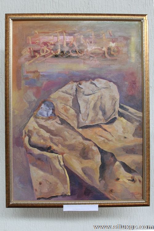 比什凯克“人类的无价遗产”艺术家画展开展（图）