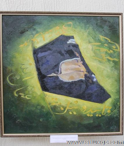 比什凯克“人类的无价遗产”艺术家画展开展（图）