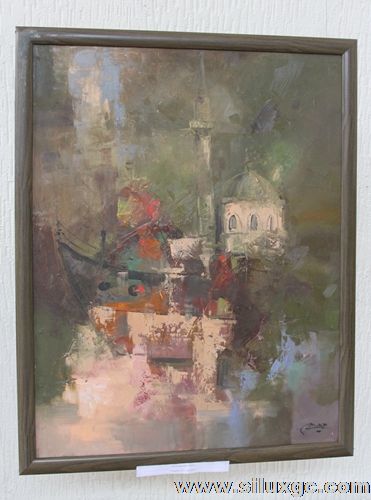 比什凯克“人类的无价遗产”艺术家画展开展（图）