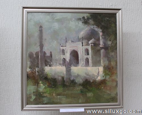 比什凯克“人类的无价遗产”艺术家画展开展（图）