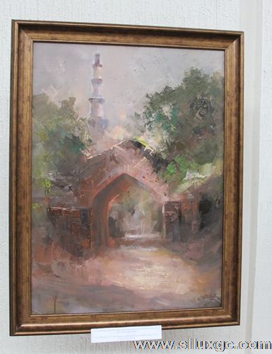 比什凯克“人类的无价遗产”艺术家画展开展（图）