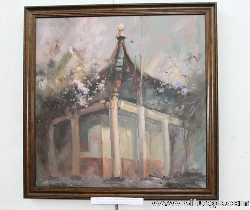 比什凯克“人类的无价遗产”艺术家画展开展（图）