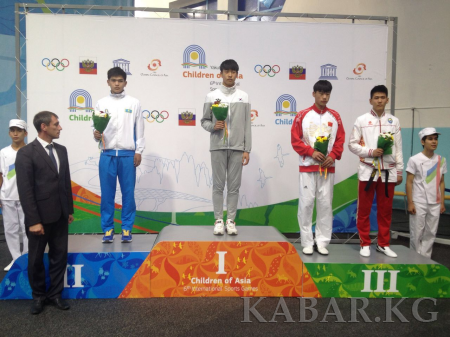 2016年亚洲儿童国际运动会吉尔吉斯斯坦共斩获13枚奖牌