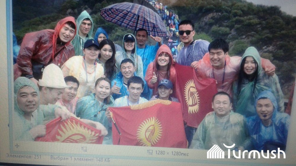 在华留学的吉国青年英才达纳克尔