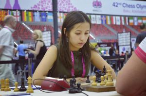 吉国最美女棋手暂位居第二