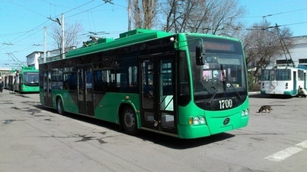 2017年比什凯克市政府将购入50辆无轨电车